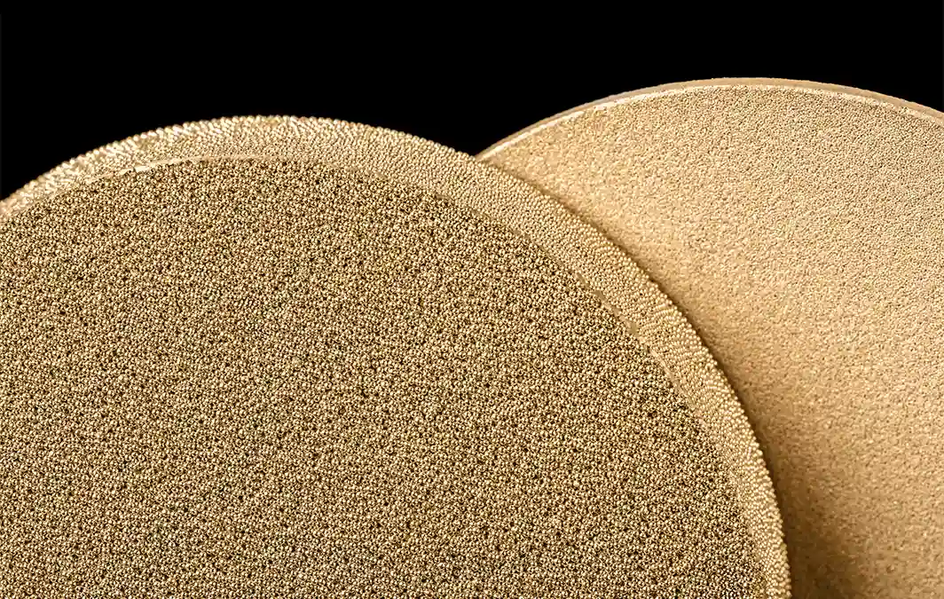 bronze plate filters from poral